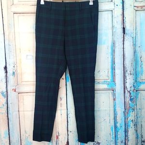 Madewell Wool Blend Plaid Pants